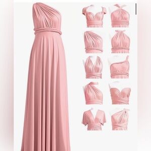 Brand New Bridesmaid Dresses - Never Worn OSFM - Pink Dusty Rose
